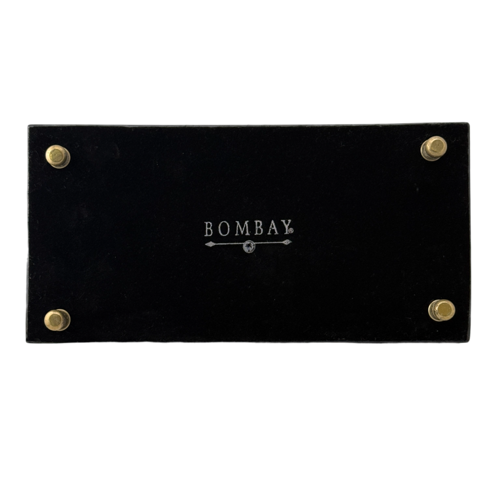 Lion Sculpture – Brass & Marble – Bombay