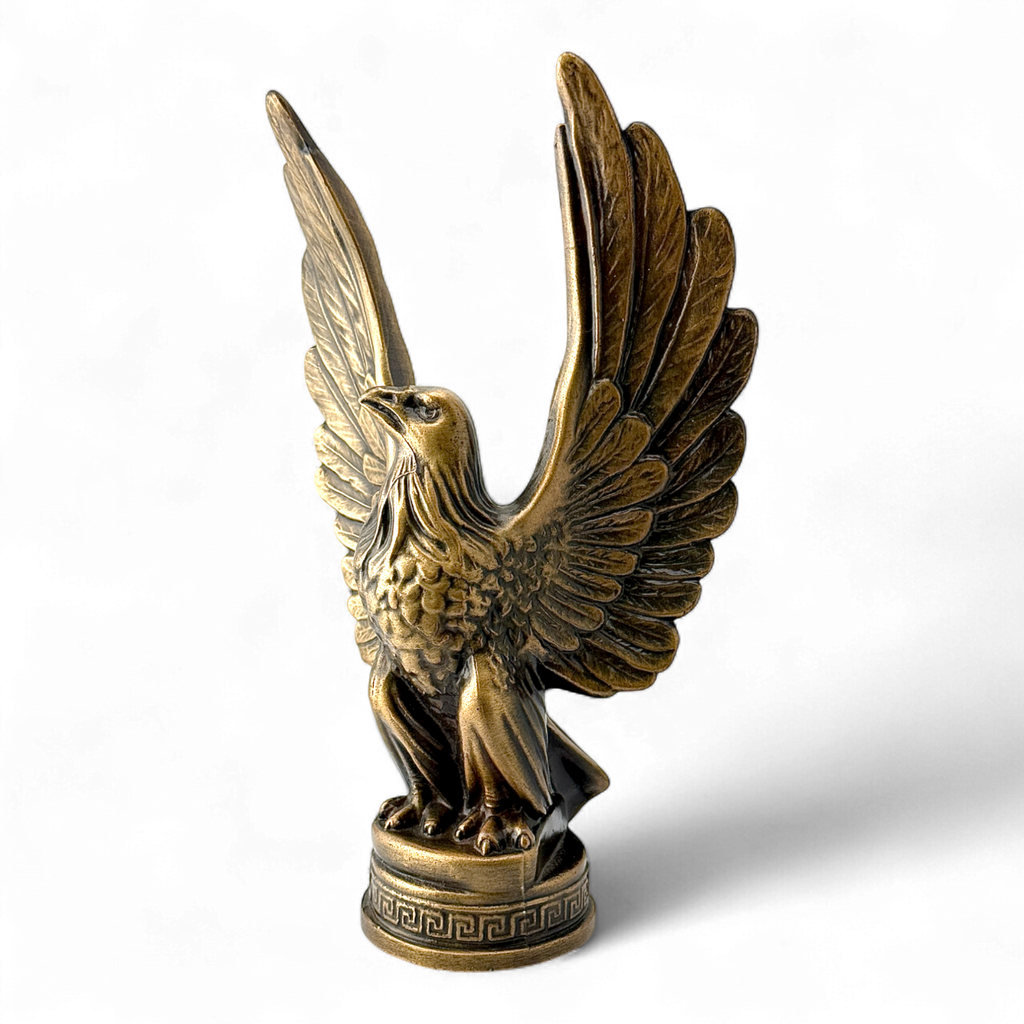 Bronze-Finish Cast-Iron Eagle Trophy Topper Sculpture