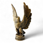 Bronze-Finish Cast-Iron Eagle Trophy Topper Sculpture