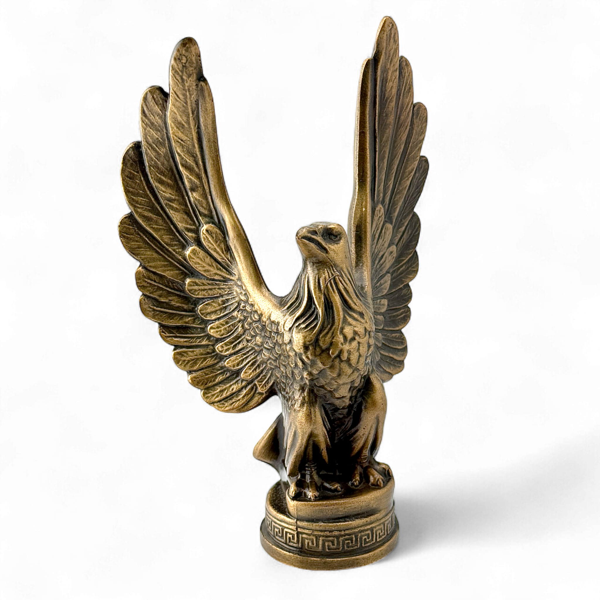 Bronze-Finish Cast-Iron Eagle Trophy Topper Sculpture