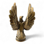 Bronze-Finish Cast-Iron Eagle Trophy Topper Sculpture