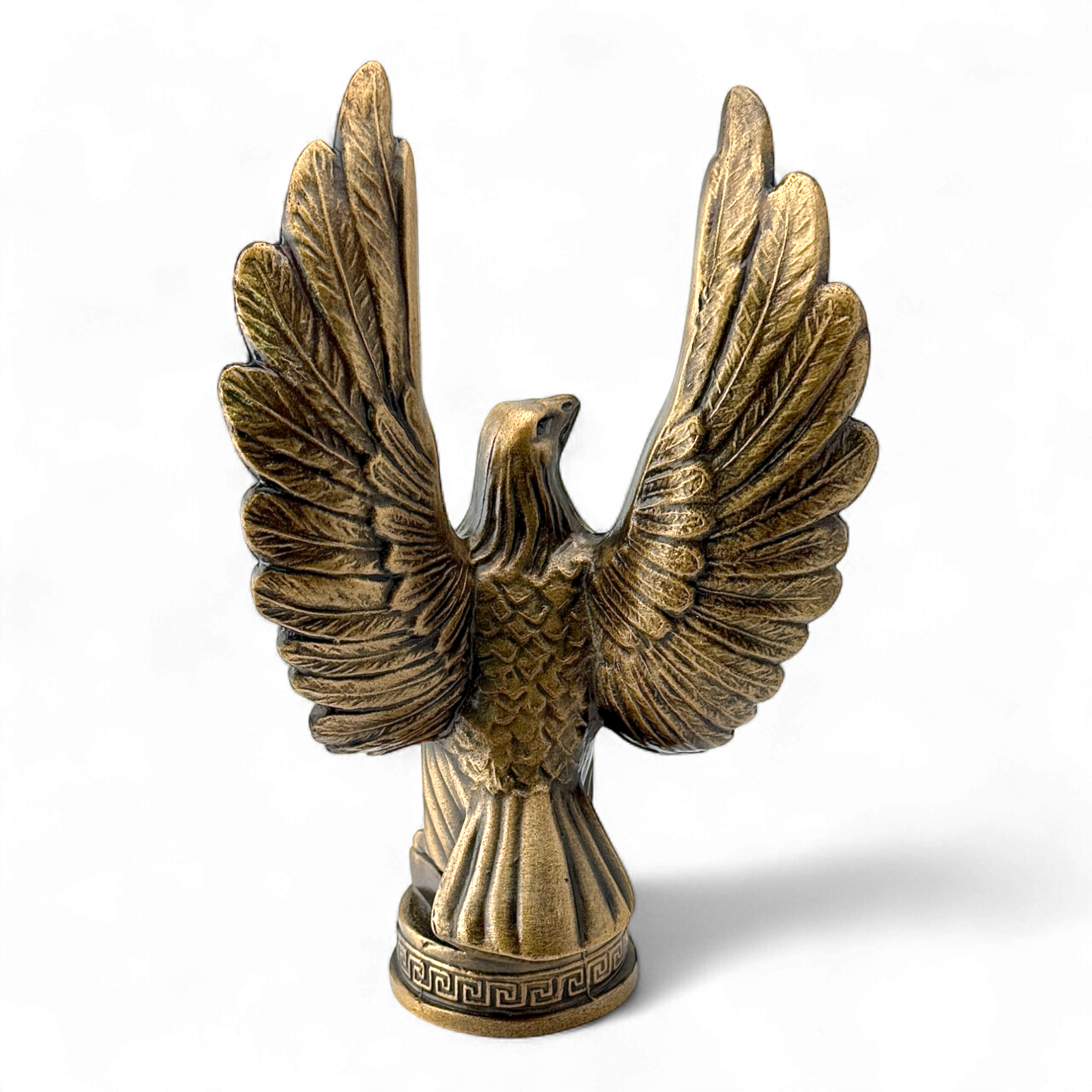 Bronze-Finish Cast-Iron Eagle Trophy Topper Sculpture