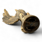 Bronze-Finish Cast-Iron Eagle Trophy Topper Sculpture