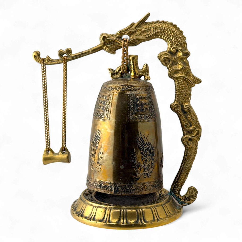 Dragon Bell of Presence – Brass – Temple Accent