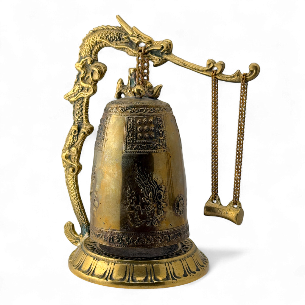 Dragon Bell of Presence – Brass – Temple Accent
