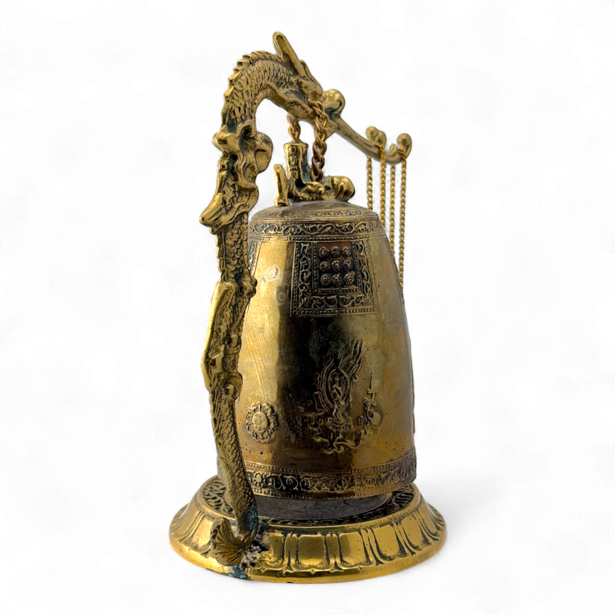 Dragon Bell of Presence – Brass – Temple Accent