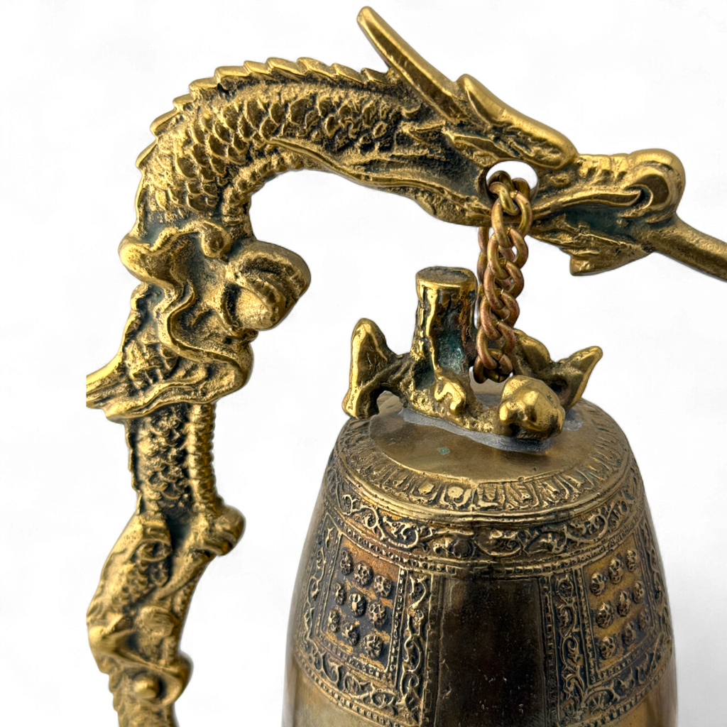 Dragon Bell of Presence – Brass – Temple Accent