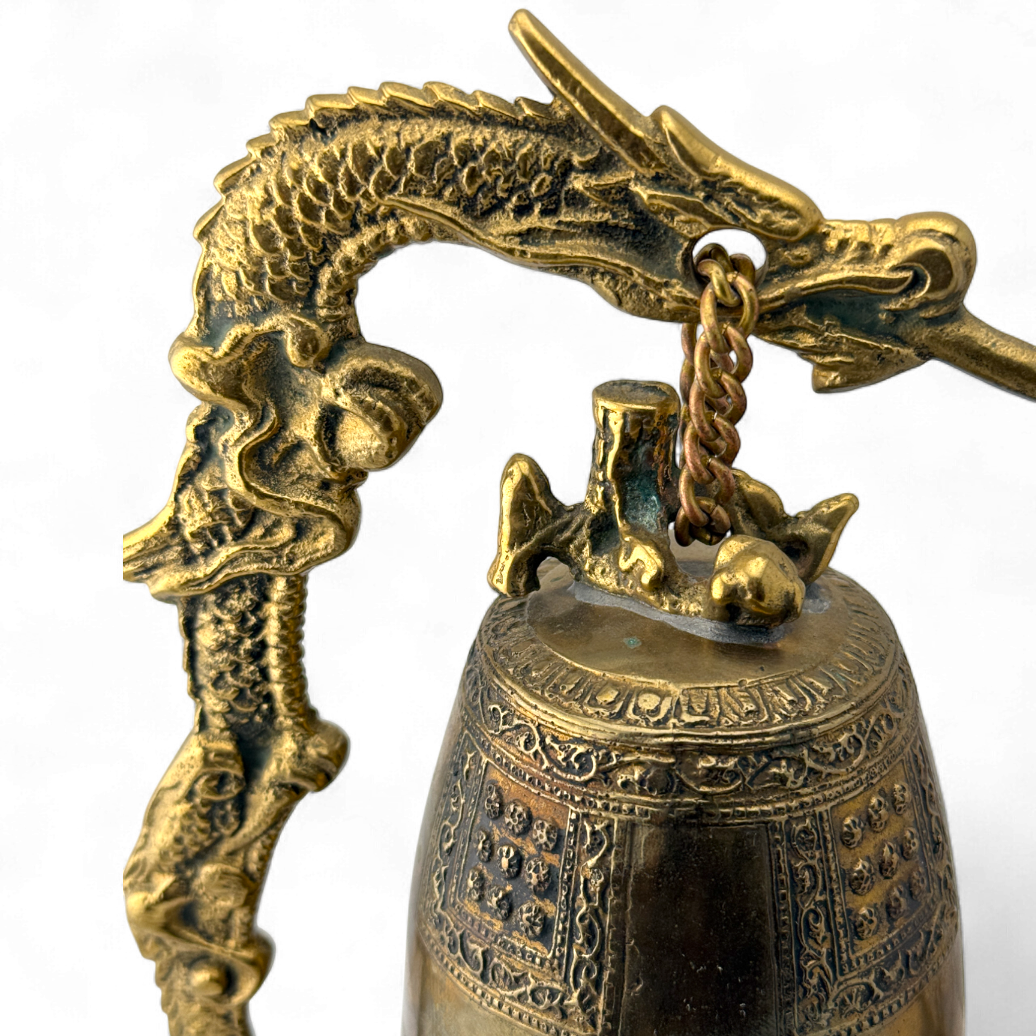 Dragon Bell of Presence – Brass – Temple Accent