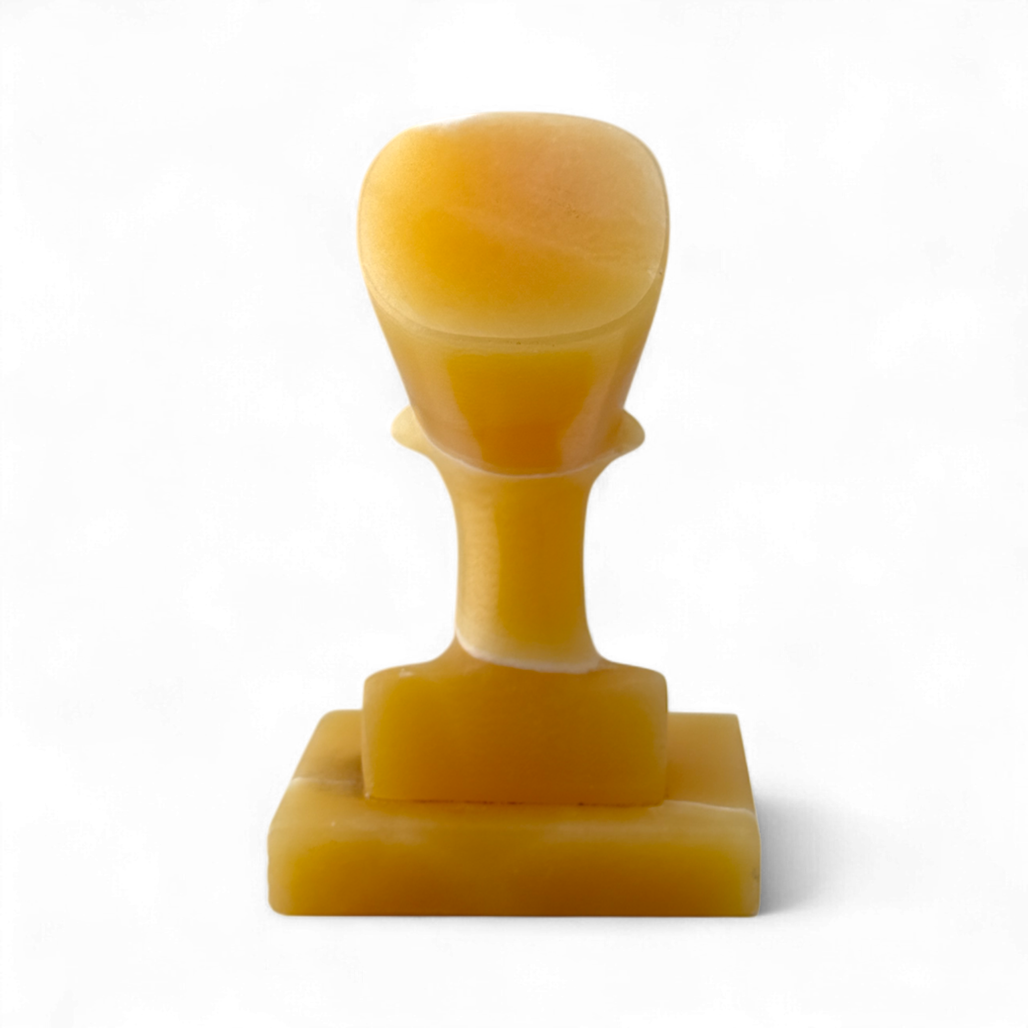 1960s Alabaster Bust of Queen Nefertiti