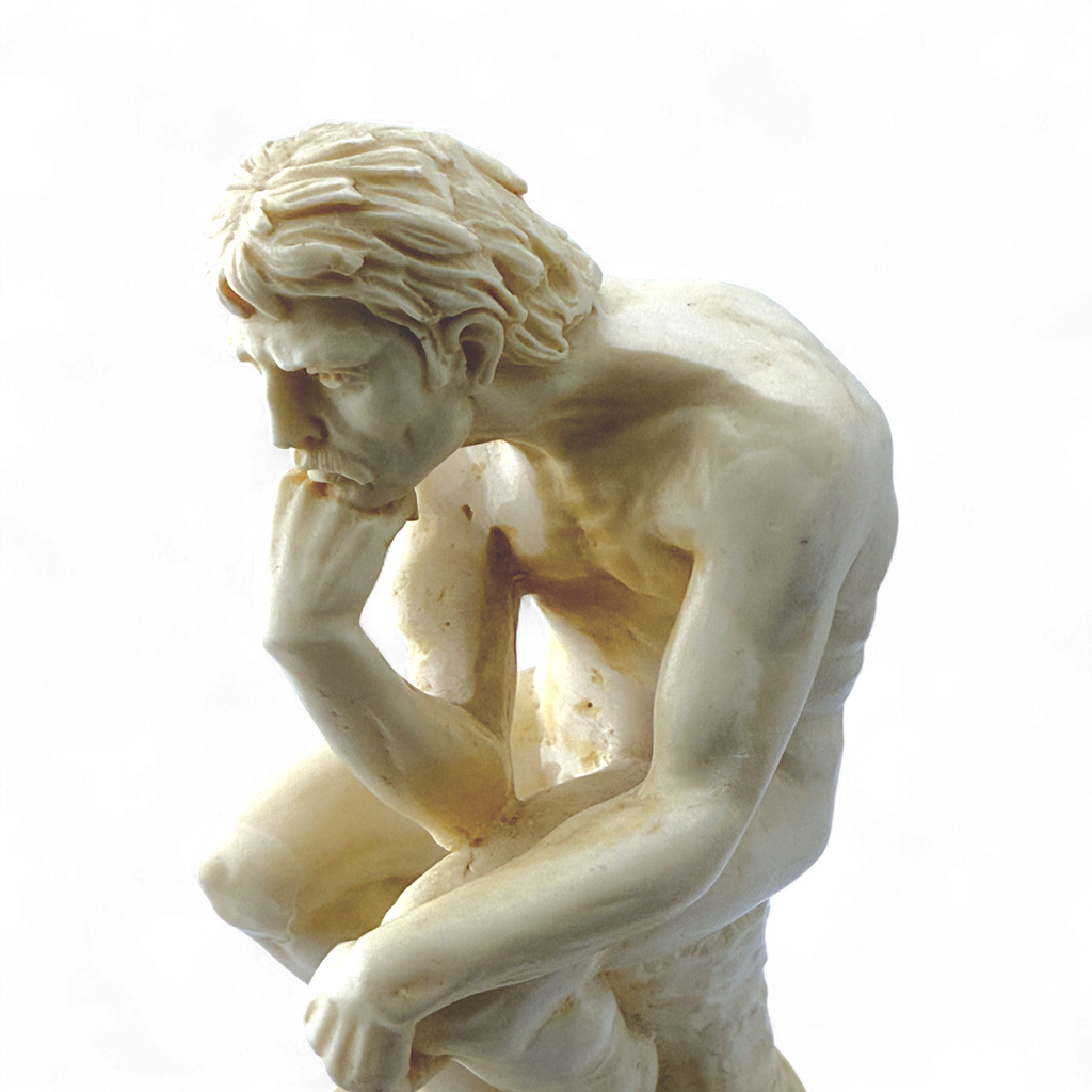 “The Thinking Man” by A. Santini