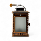 1978 Polish Hammered Copper Oil Lantern