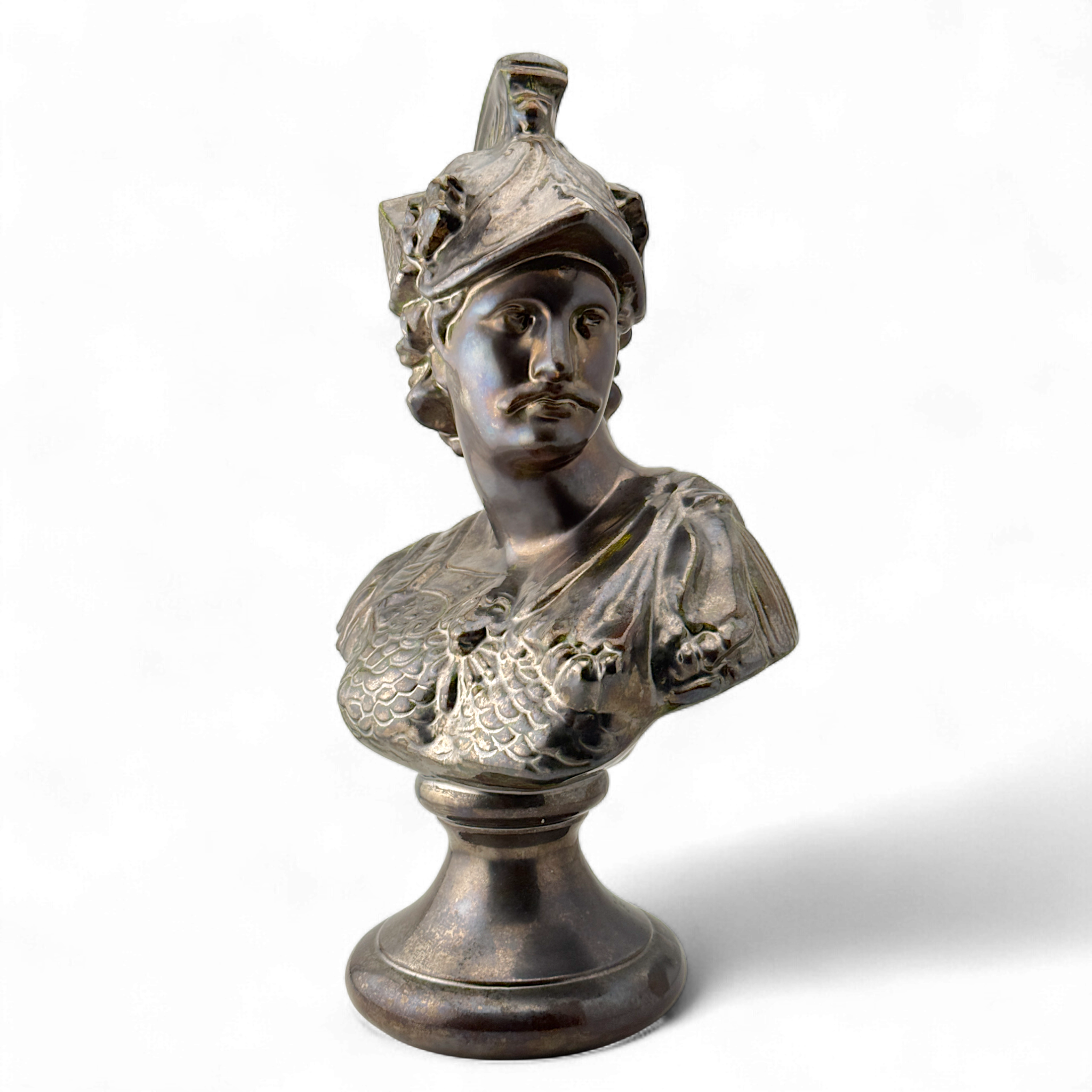 Classical Warrior Bust – Signed Jeannie 1973