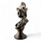 Classical Warrior Bust – Signed Jeannie 1973
