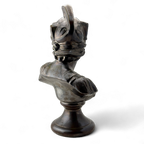 Classical Warrior Bust – Signed Jeannie 1973