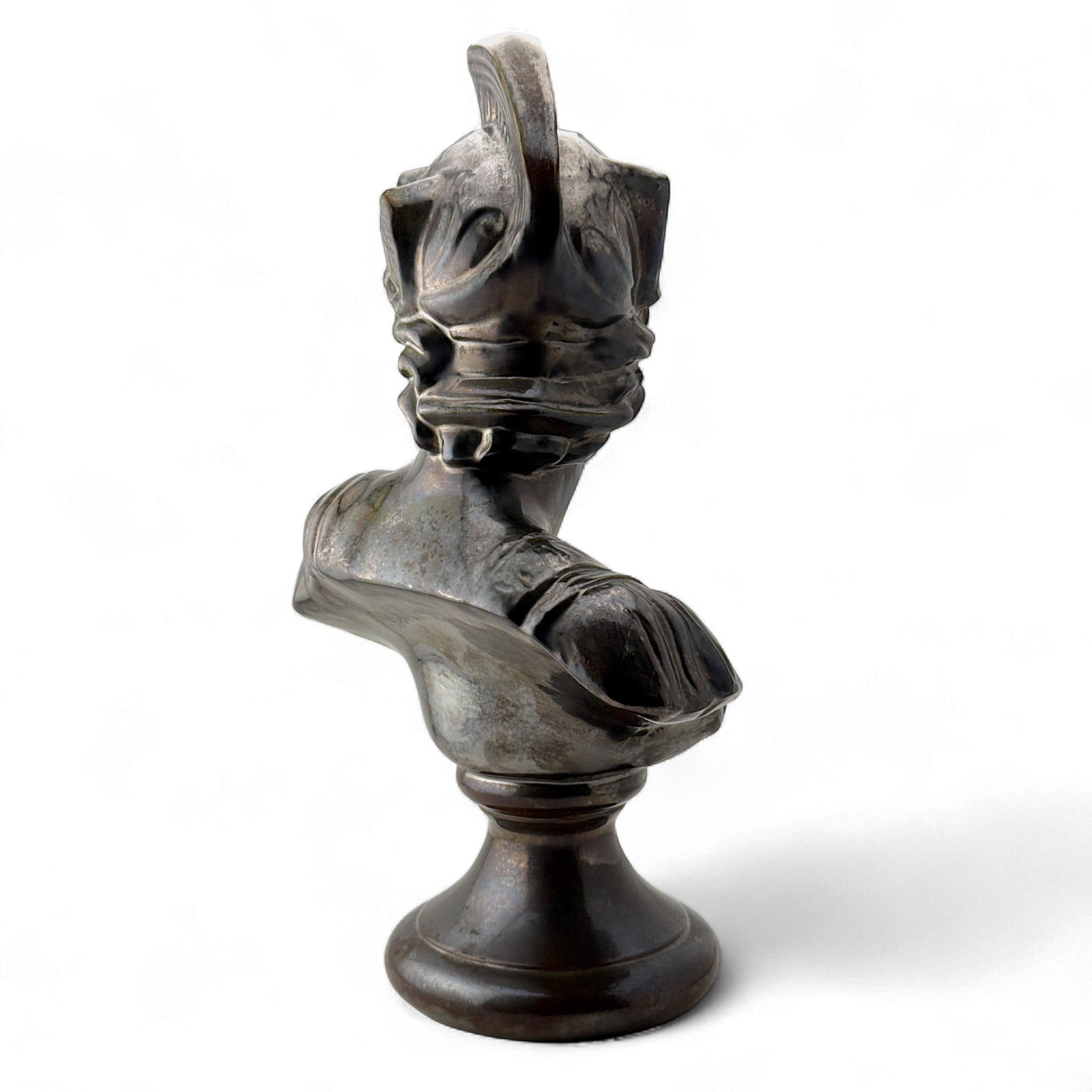 Classical Warrior Bust – Signed Jeannie 1973