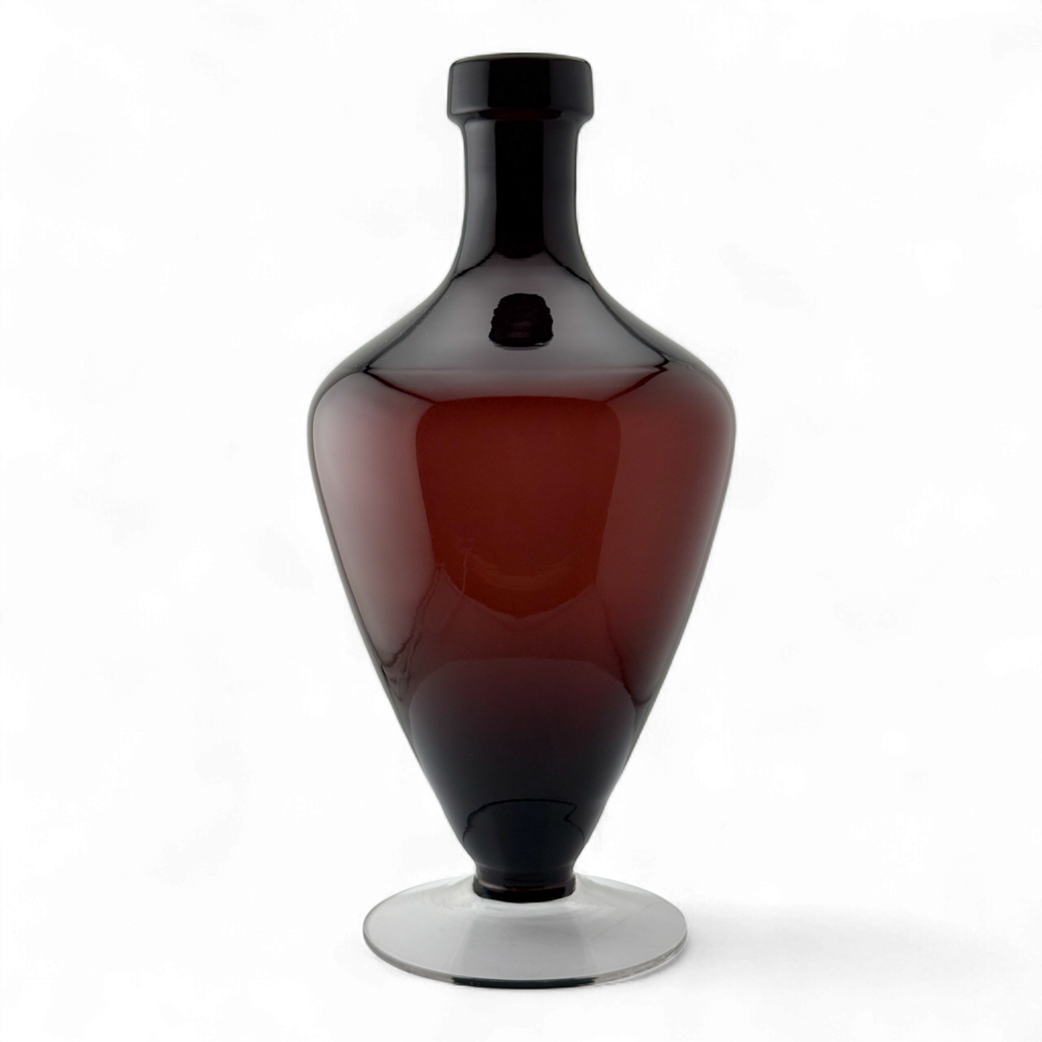 Amethyst Decanter – Glass – Mid-Century