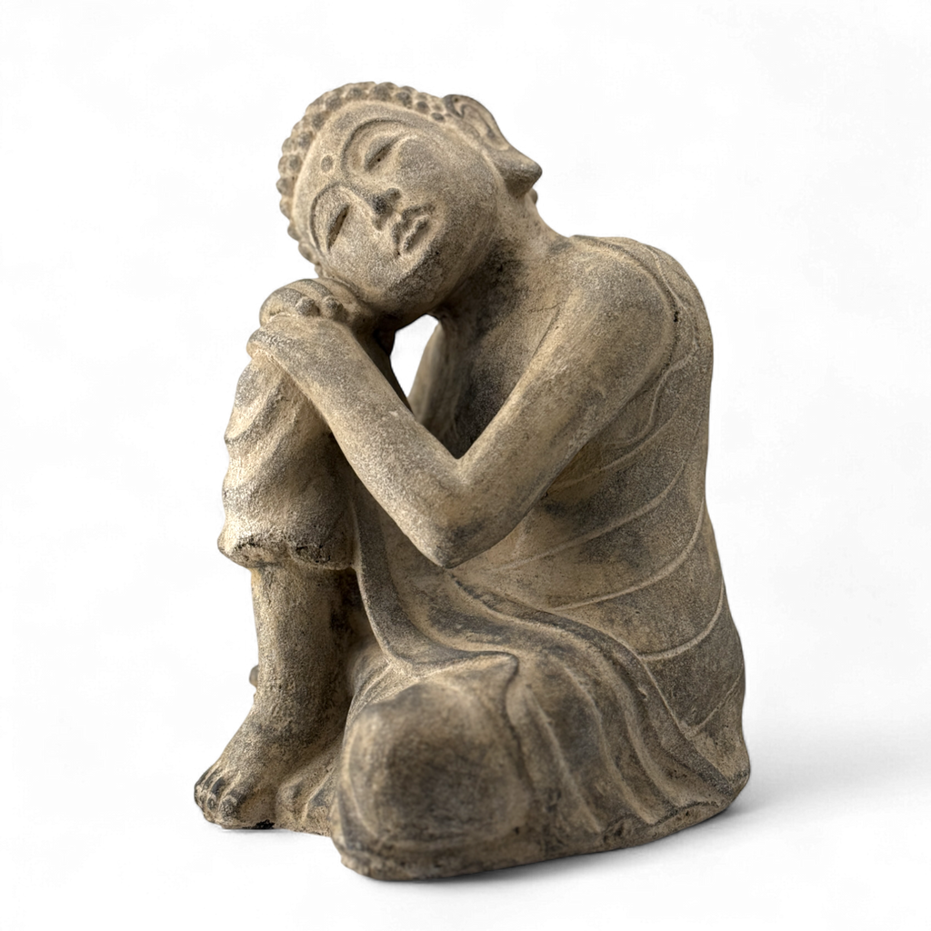 Resting Head Buddha Garden Statue
