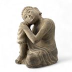 Resting Head Buddha Garden Statue