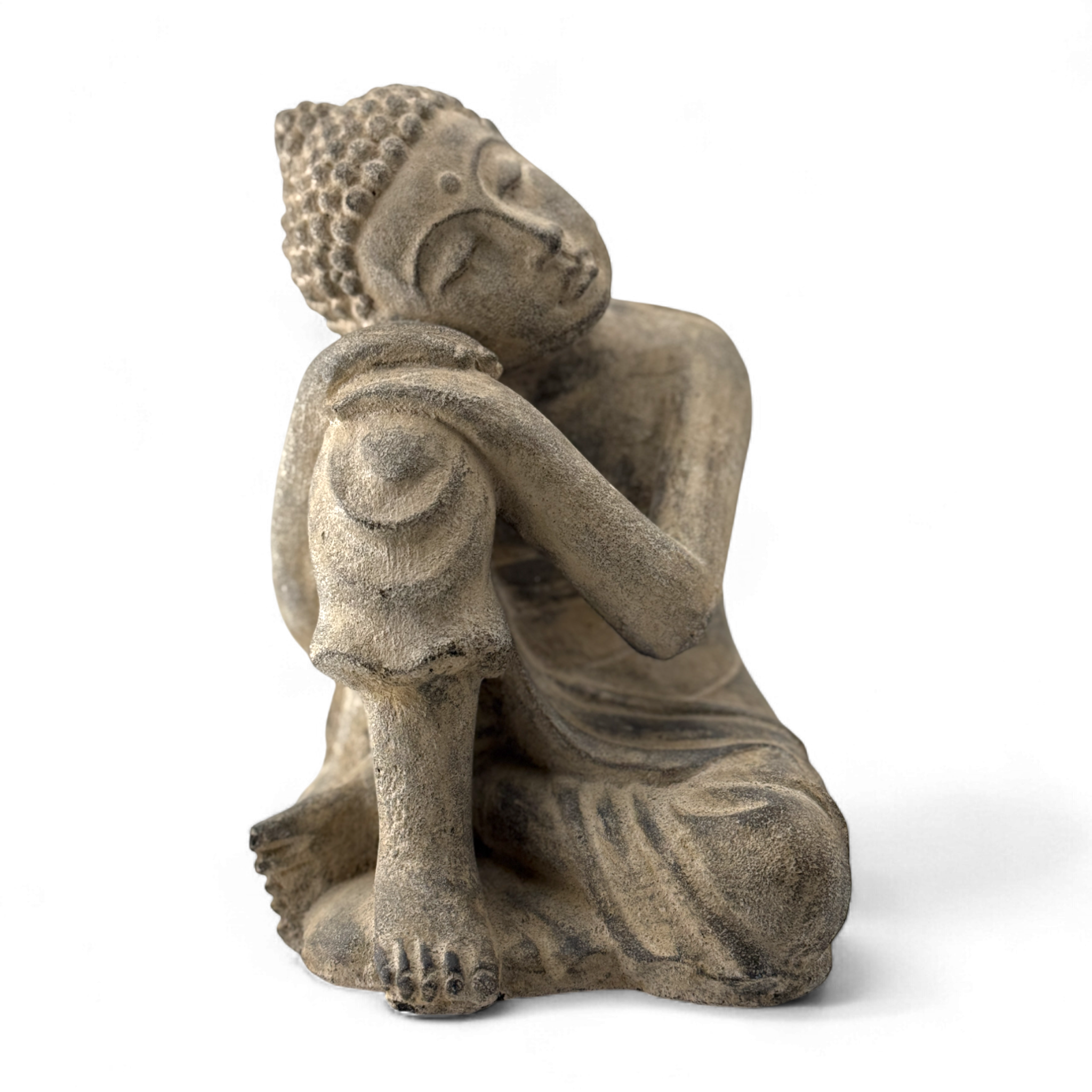 Resting Head Buddha Garden Statue