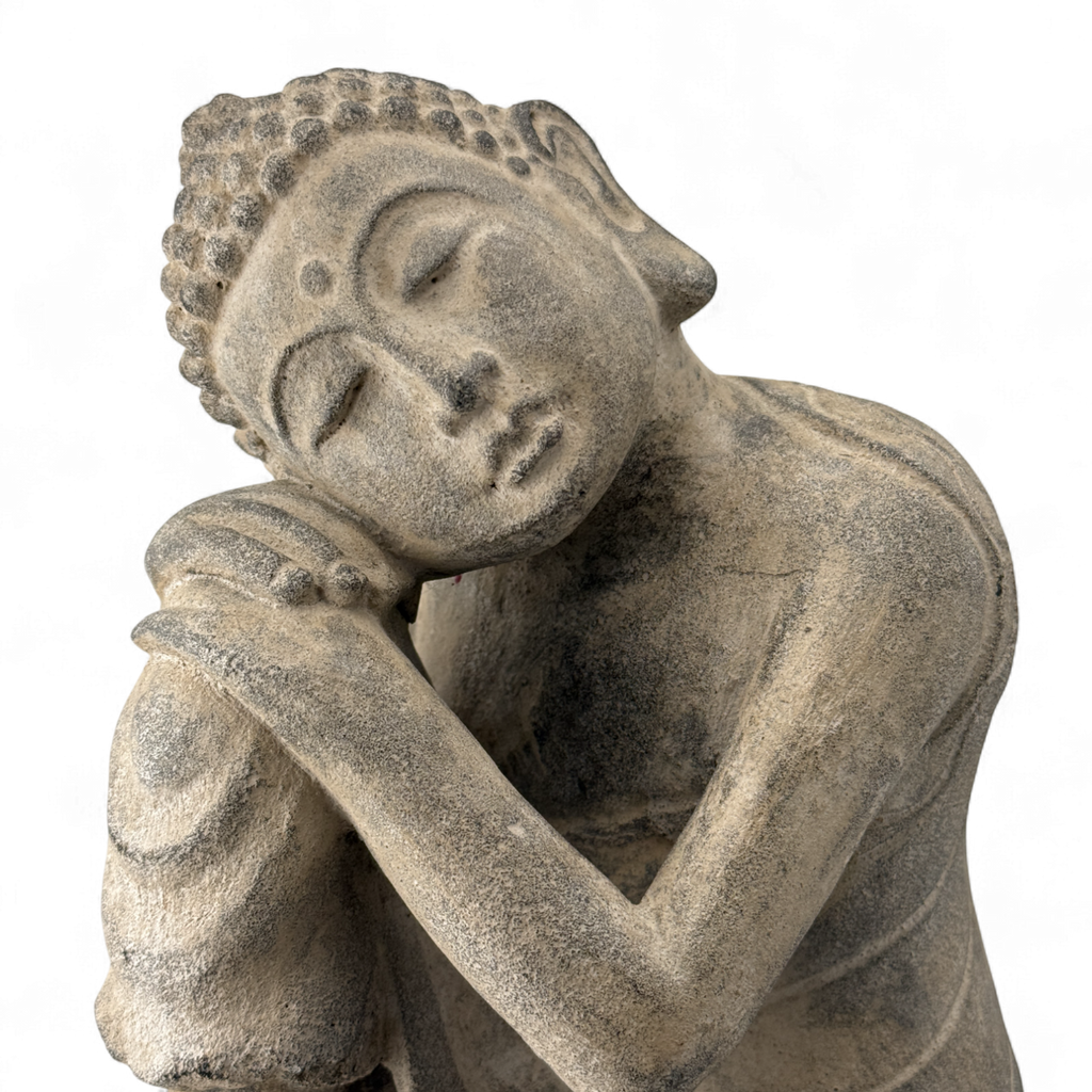 Resting Head Buddha Garden Statue