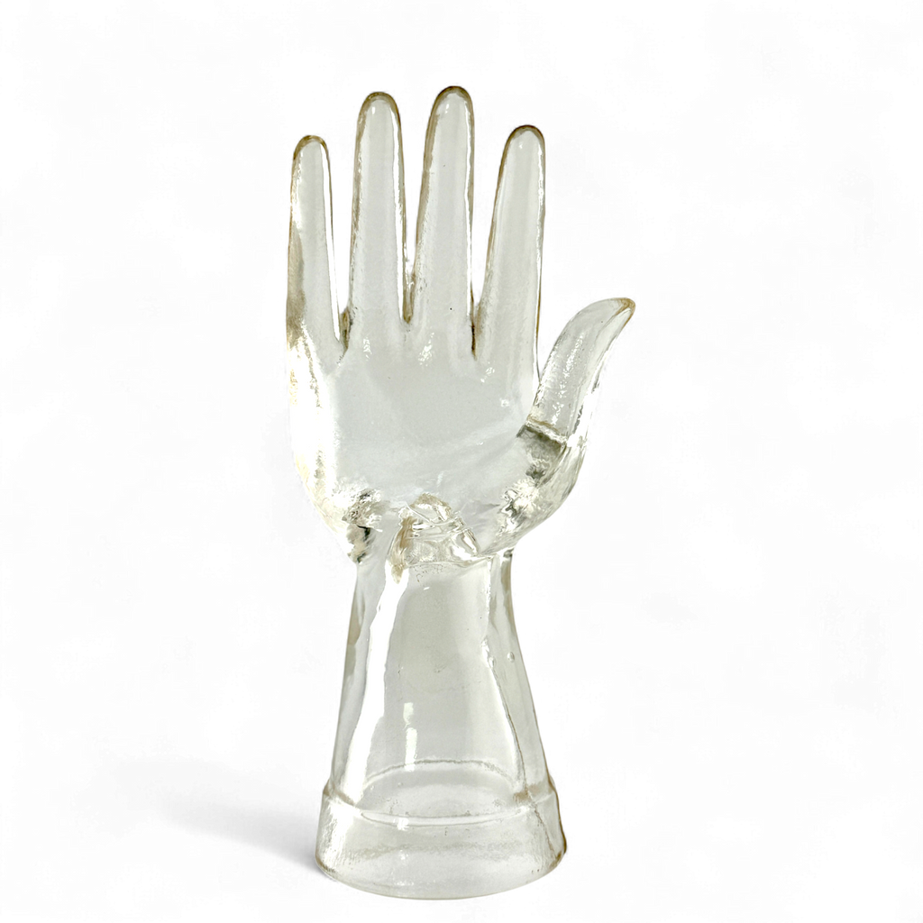 Hand-Blown Glass Hand Sculpture – The Art of Touch