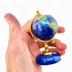Miniature Gemstone Globe – A World in Your Hands