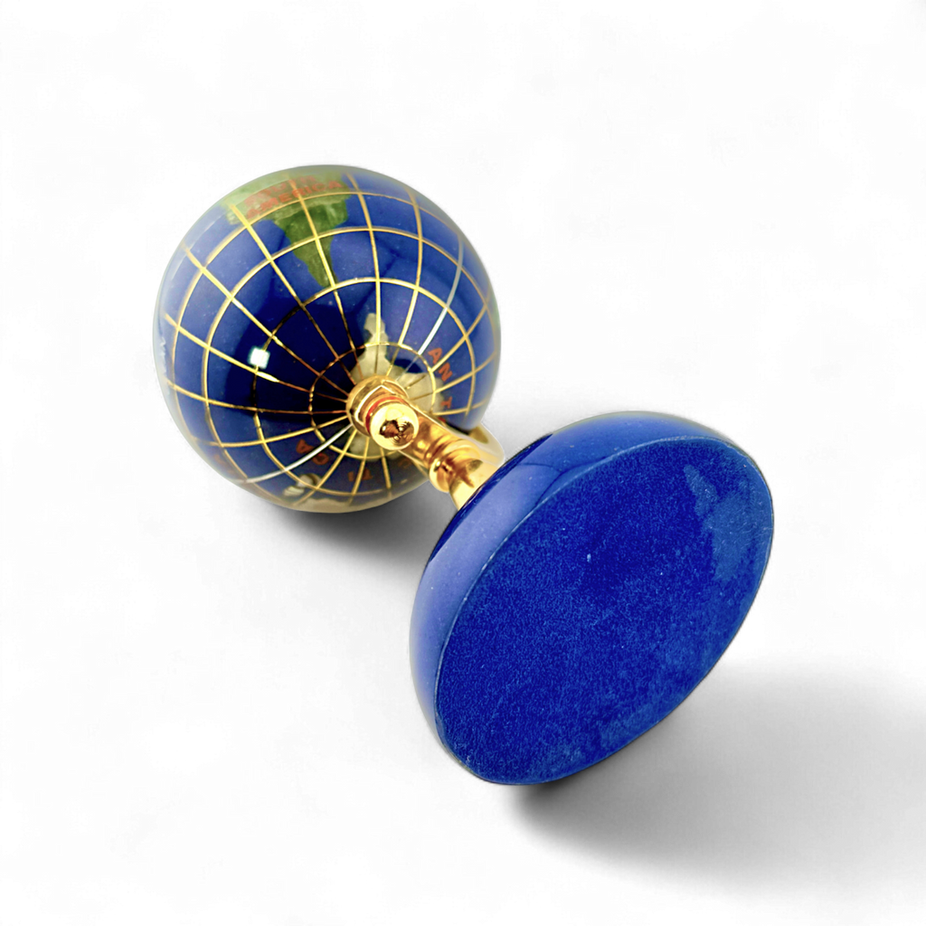 Miniature Gemstone Globe – A World in Your Hands