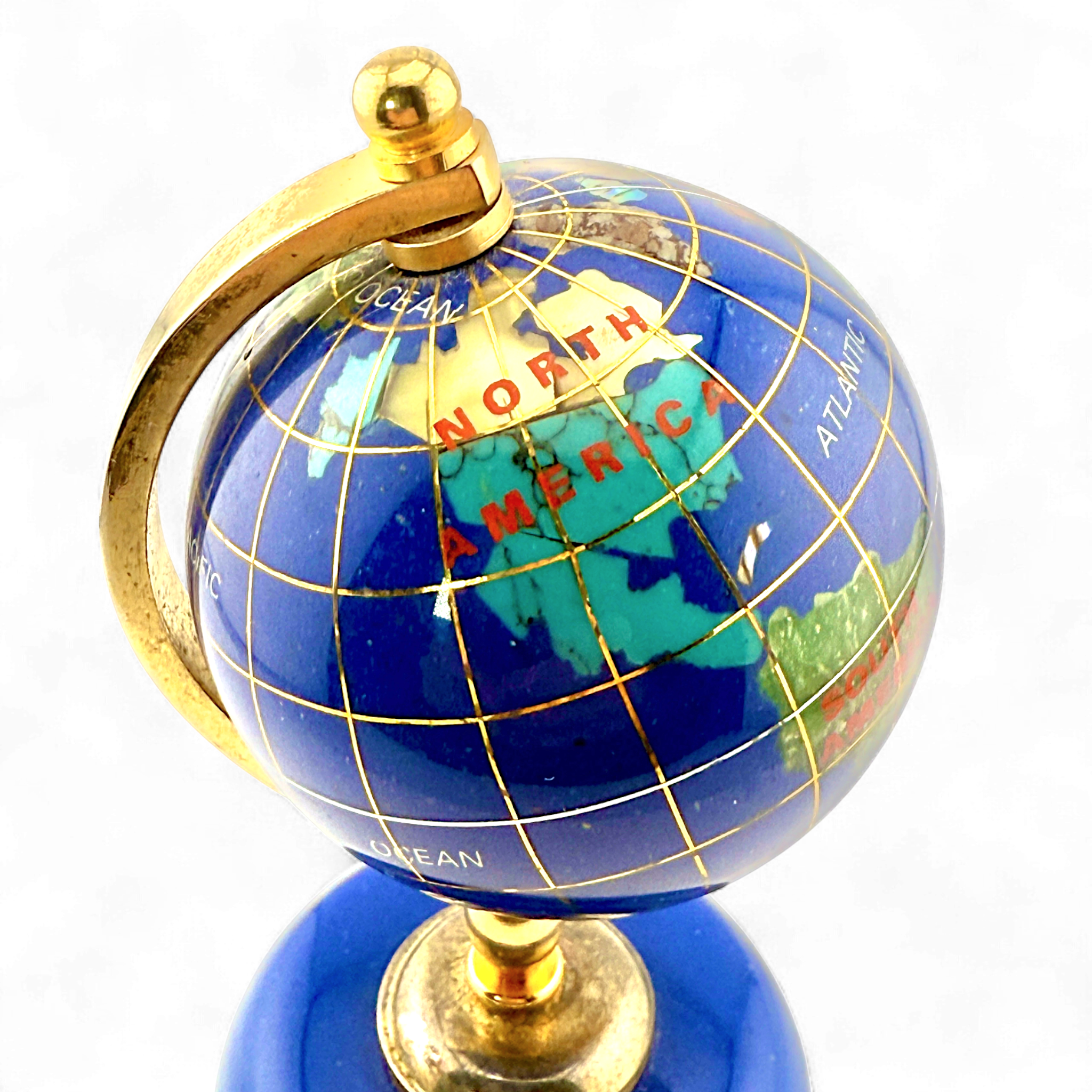 Miniature Gemstone Globe – A World in Your Hands