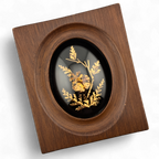 Gold-Plated Hawaiian Orchid Wall Art