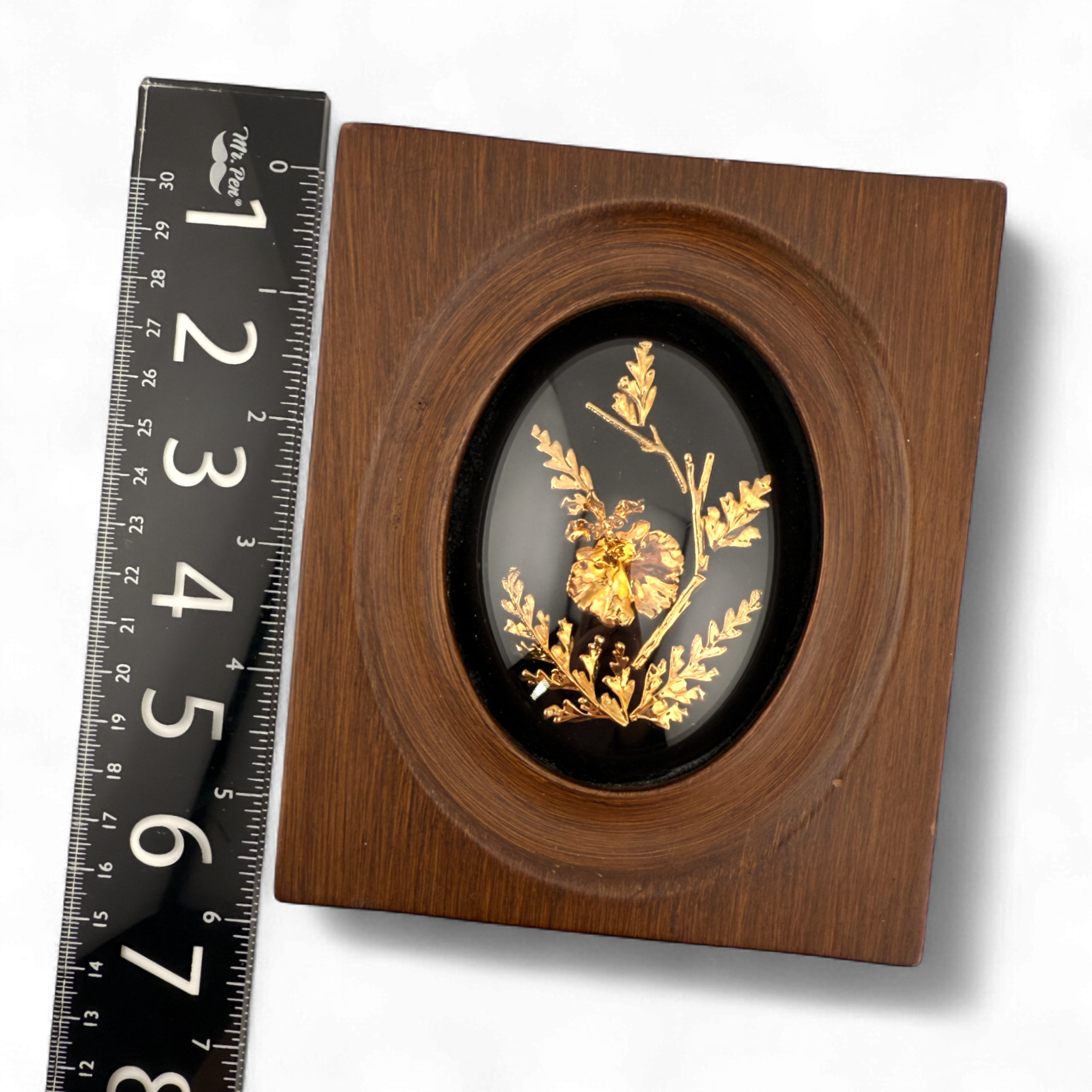 Gold-Plated Hawaiian Orchid Wall Art