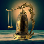 Dragon Bell of Presence – Brass – Temple Accent