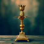 Pineapple Candlestick – Brass – 1972 India